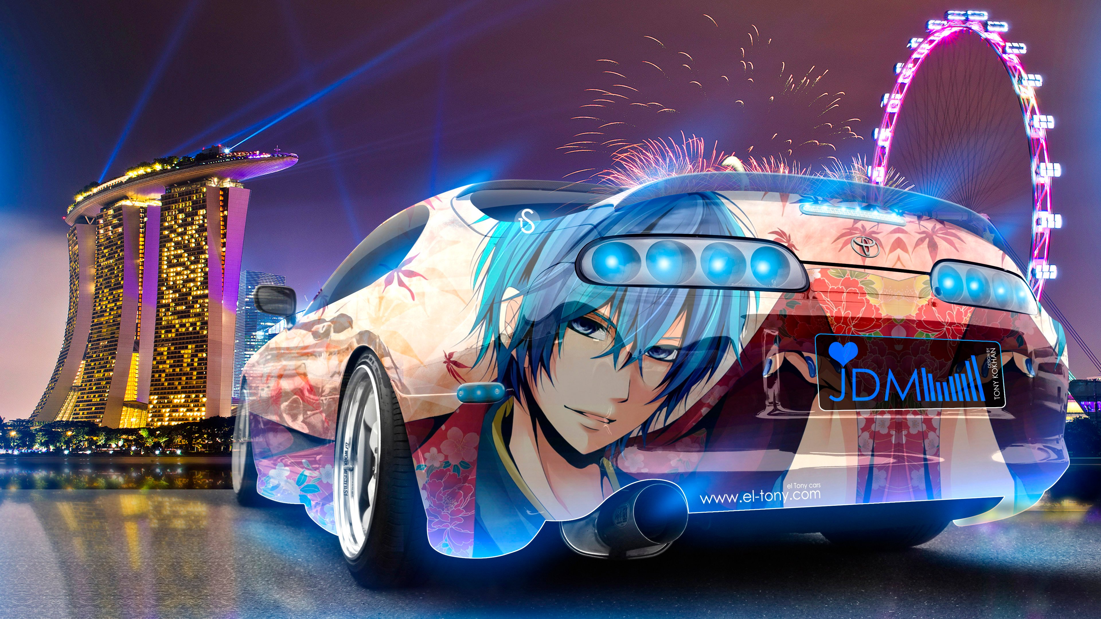 Jdm Cars Wallpaper 4K Anime : 4K Mitsubishi Lancer Evolution JDM Anime ...